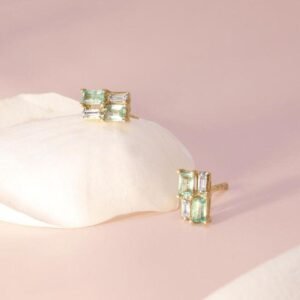modern stud earrings