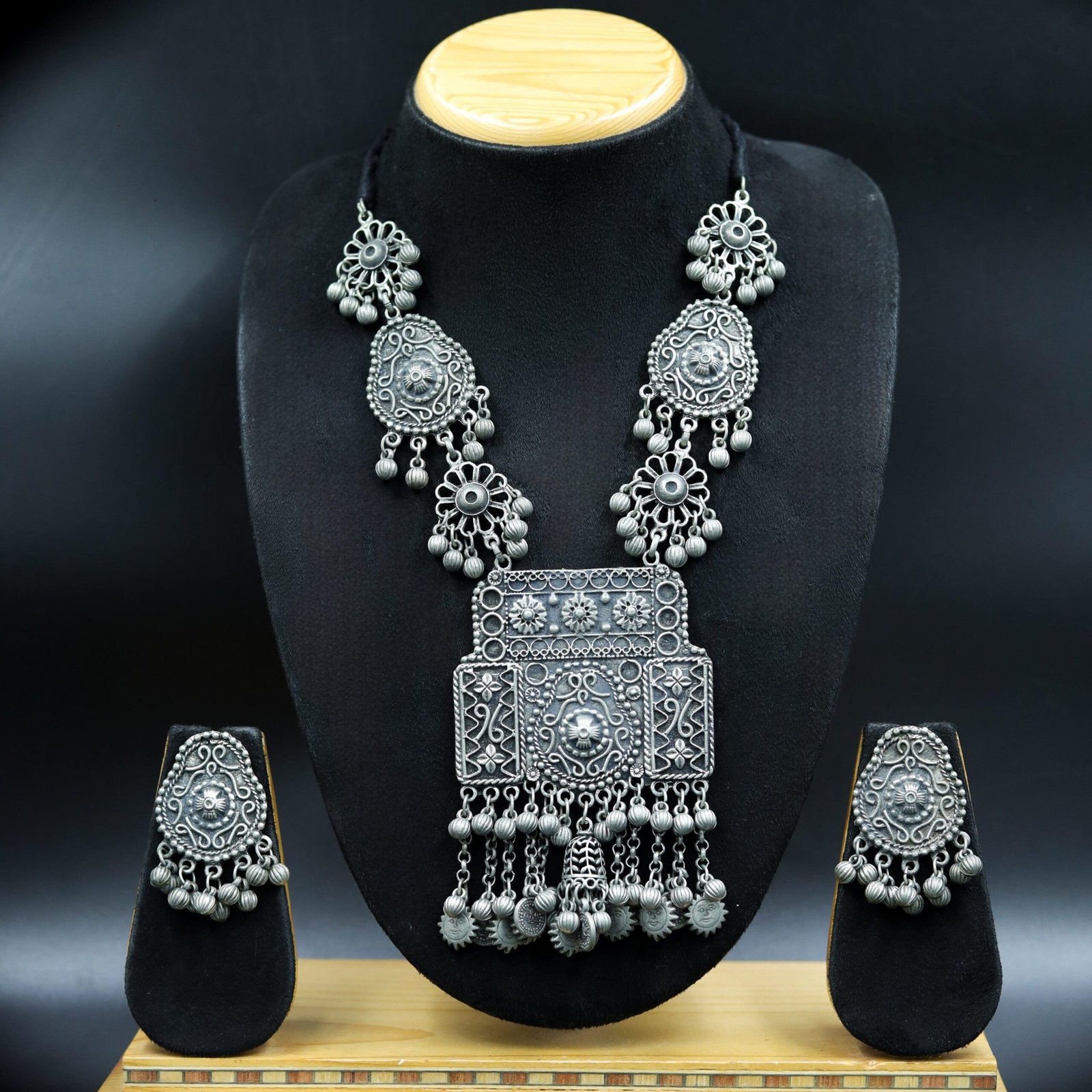 oxidized jewellery set oxidized jewellery set